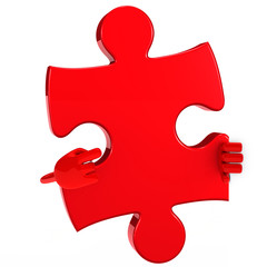 puzzle figure point