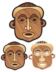 Wooden mask