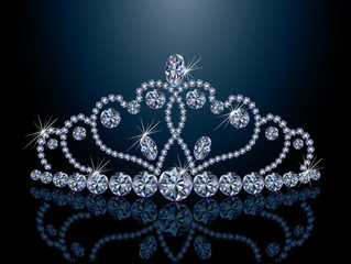 Beautiful diamond  diadem © CaroDi