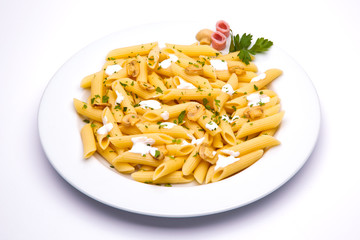 mushroom pasta dish