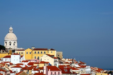 Fototapeta na wymiar Lisbon - View over Alfama