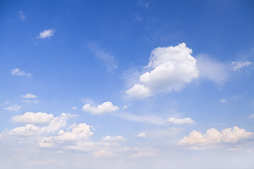 blue sky background