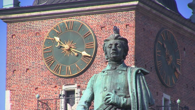 Monument of Great Polish Poet Adam Mickiewicz, Krakow