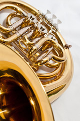 Obraz na płótnie Canvas French horn