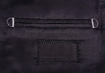 The pocket inside the jacket