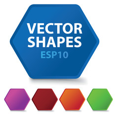 vector blank stickers