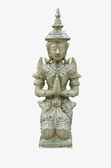 Fototapeta na wymiar deity na ogrodu Bhubung pałacu, Tajlandia