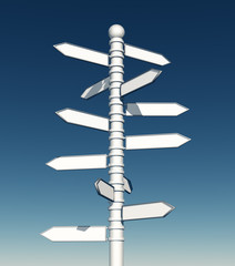 Guide sign