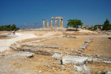 Ancient Corinth , Greece