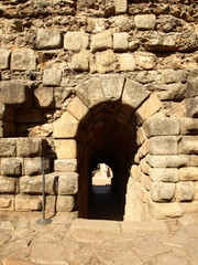 PUERTA ENTRADA PUBLICO TEATRO ROMANO MERIDA