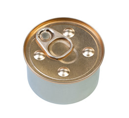 Can on white background.