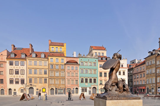 Fototapeta Warsaw Old Town