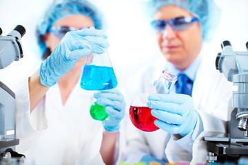 Fototapeta premium Scientific laboratory.