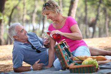  Couple enjoying picnic © auremar