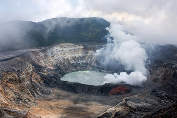 Volcan Poas Costa Rica