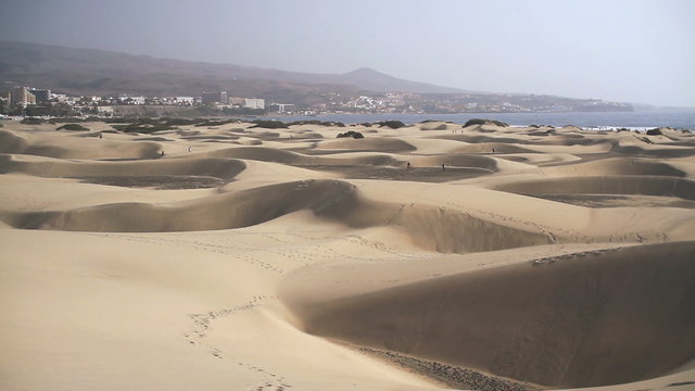 Maspalomas sand dunes, Gran Canaria
