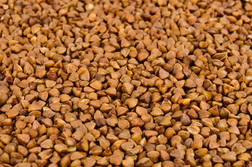 Dry buckwheat cooking