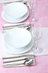 elegant holiday table setting