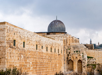 Al-Aqsa Mosque in the Old City of Jerusalem, Israel - 40518217