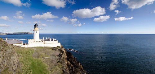 Fototapeta na wymiar Douglas Lighthouse on the Isle of Man