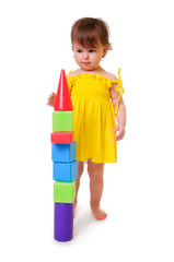 adorable playful baby