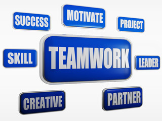 Teamwork concept