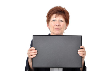 Frau auf Jobsuche