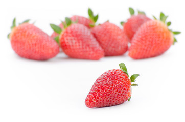 Group of strawberries