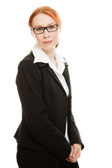 Smiling business woman