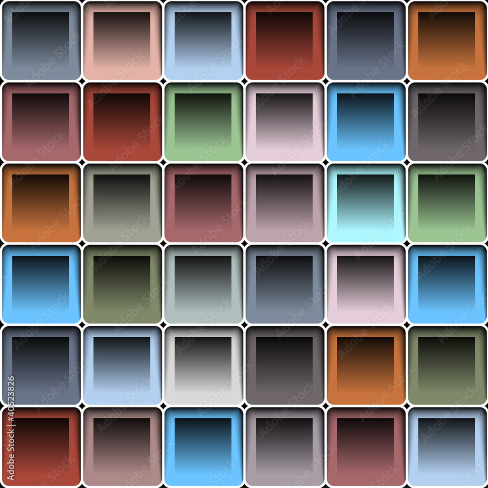 Poster background with blocks