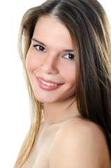 Fototapeta premium Portrait of the young beautiful girl