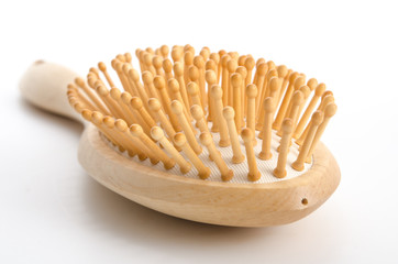 Holz-Haarbürste