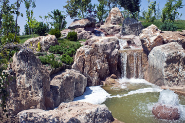 Japanese garden in Eskisehir, Turkey