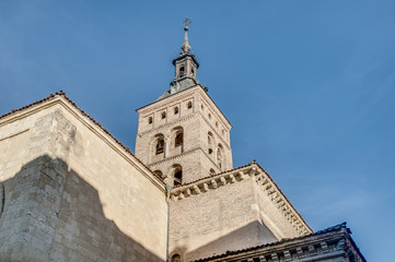 Fototapeta na wymiar Saint Martin church at Segovia, Spain