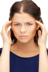 Fototapeta premium unhappy woman