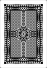 playing card back side
