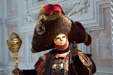 Costume in Venice carnival