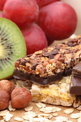 Chocolate cereal bar