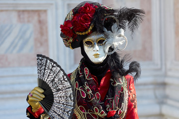 Costume in Venice carnival