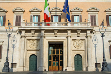 Italian Chamber of Deputies entrance - 40533058