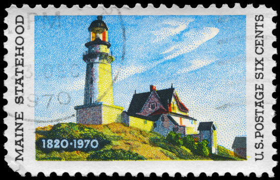 USA - CIRCA 1970 Lighthouse