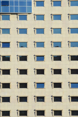 Windows at modern building