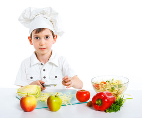 Little cook tasty salad