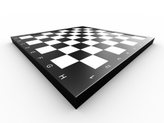 Empty chess board