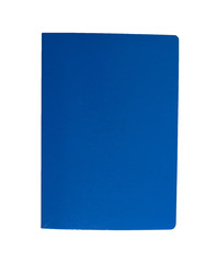 Blue book isolated