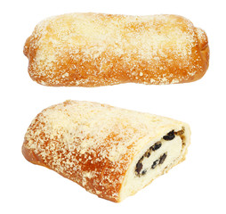 strudel with raisins