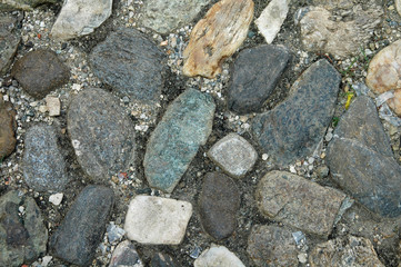 nautral stone pavement