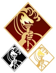 Flaming Torch emblem