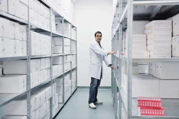 medical factory  supplies storage indoor