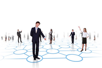 Model of social network